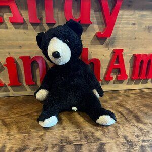 Douglas Bjorn Black Bear Pudgie Plush Stuffed Animal 2015 Item# 7752C Cub Floppy